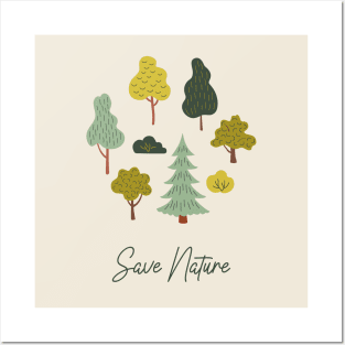 Save nature Posters and Art